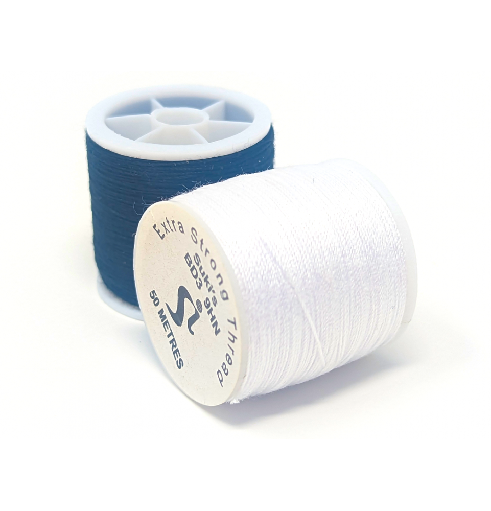 Extra Strong Thread - 50m - White